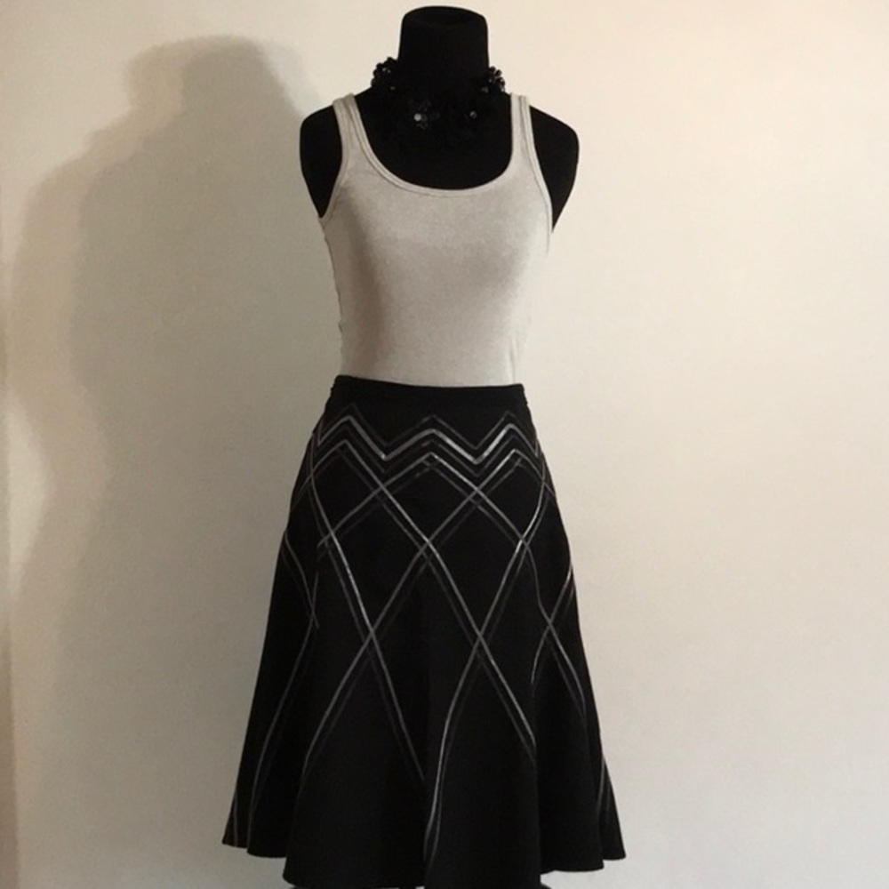 The Limited A-line knee length skirt